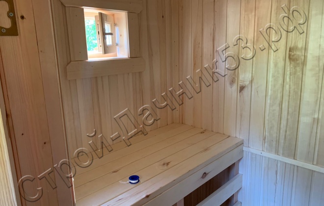 4 Брусовая баня  Б-13, 4х3м, 12 М², Ленинградская область, Выборгский район, г. Приморск (8)